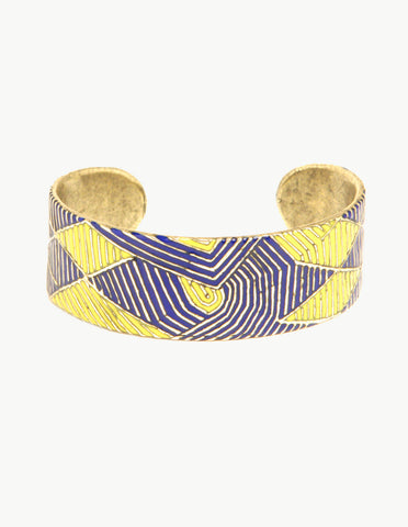 Yellow / Cobalt