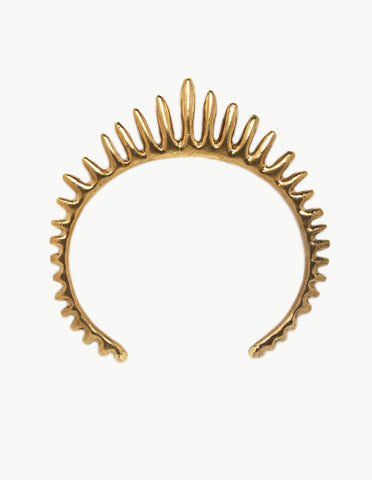 Golden Rising Sun Cuff