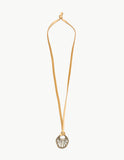 Eurybia Pendant with Leather Band