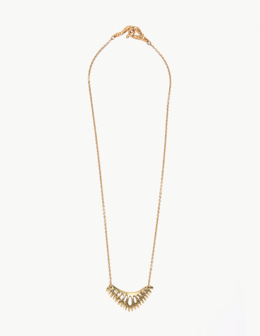 Golden Staghorn Pendant
