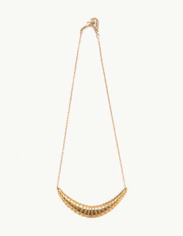 Golden Beaded Collar