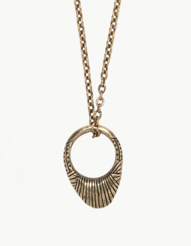 Mollusk Ring Pendant