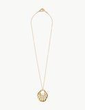 Golden Eurybia Pendant