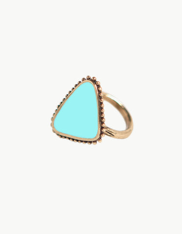 Turquoise Slice Ring