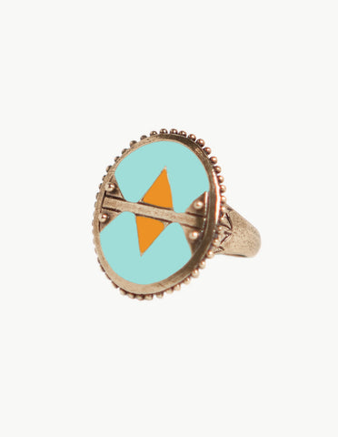 Turquoise Holon Ring