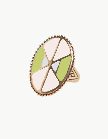 Pink Isis Ring