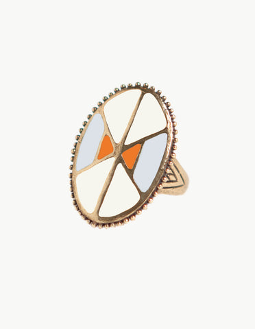 Ivory Isis Ring