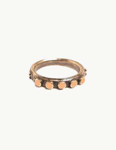 Coral Snake Eyes Ring
