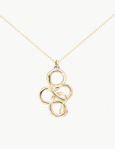 Victorian Snake Pendant