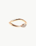 Diamond Pave Eternity Snake Ring