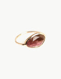 Tourmaline Slice Ring