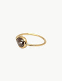 Rough Cut Diamond Simple Ring