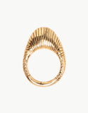 Golden Mollusk Ring