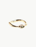 Sapphire Eternity Snake Ring