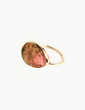 Tourmaline Slice Ring