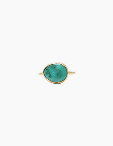 Turquoise Slice Ring